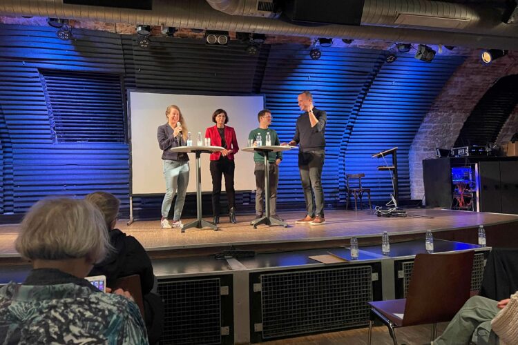 Umweltbürgermeisterin Buchheit, Dr. David Sipple, Dr. Andreas Heck